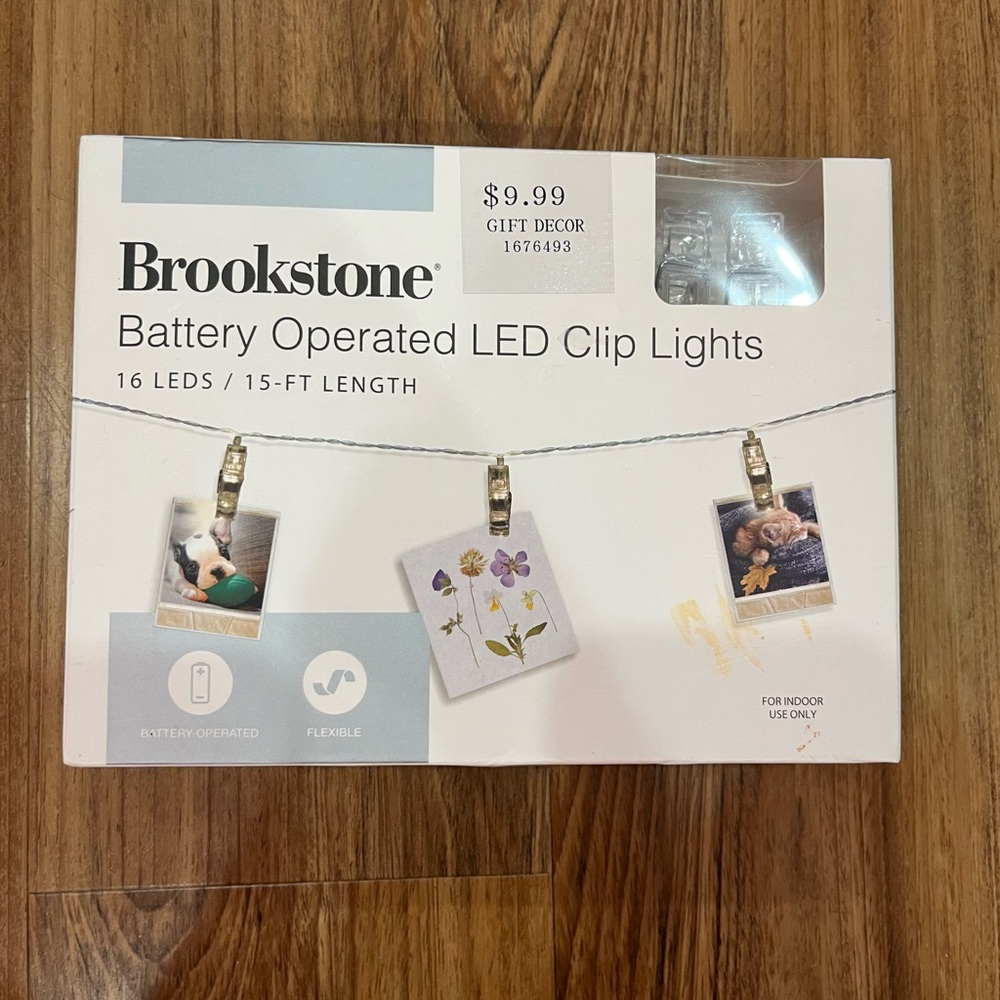 Battery Operated LED Clip Lights